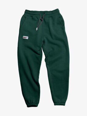 Men's Bearded Goat Green Sweatpants - XL